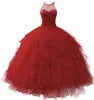 Quinceanera Dresses Princess Beading Sequins Ball Gown Organza Lace-up with Plus Size Sweet 16 Debutante Party Birthday Vestidos De 15 Anos 142