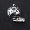 Pendentif Colliers Charme Football Football Bottes Chaussures Basketball Pendentif Collier Hommes Garçon Enfants Cadeau Colliers Style Sportif Association Bijoux J230601