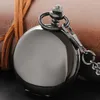 Relógios de bolso oco relógio mecânico de grão duplo de alta qualidade colar pingente de jóias presentes para homens e mulheres Pjx905