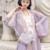 Evening Bags Xiuya Chinese Style Embroidery Women Handbag Exquisite Elegant Tassels Ancient Shoulder Bag 2023 Fashion Designer