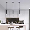 Lampade a sospensione Lampada a LED NO-dimmerabile 5W Sospensione in alluminioAcrilico Cucina domestica Lsland Sala da pranzo Soggiorno Bar Cafe Apparecchio Droplight