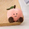 Creative banane en peluche poupées jouets pêche aubergine poire oreiller fruits fête poupée cadeau pour enfants