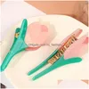 Clamps Chic Fairy Hair Claw Tip Arcylic Metal Korean Fashion Barrette Accessories For Women Girl Drop Delivery Jewelry Hairjewelry Dhnyx