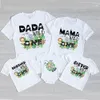 Familjsmatchande kläder Wild One Clother Jungle Party Dad Mamma Syster Brother Baby Look Tshirt Birthday T Shirts Tops 230601