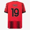 24 25 MAGLIA MILAN GIROUD RAFA LEAO PULISIC 4th Soccer Jersey Kid KIT 2024 2025 홈 어웨이 풋볼 셔츠 Calcio Maillot Tomori Theo Pleasures 네 번째 AC