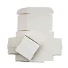 Cadeaupapier 100 stuks Blank Kraft Handgemaakte Zeepkist Wit Karton Papier Sieraden Bruiloft Gunst Zwart Craft 211108 Drop Delivery Ho Dheaf