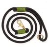 Halsbanden Nylon Touw Leash Handgemaakt Met Duurzame Gewrichten Sterke Bergbeklimmen Lead Training Leashes