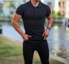 T-shirts pour hommes 2023 Hommes Sport Tee Polos T-Shirt Top Fitness Chemisier à manches courtes Casual Slim Fit Été Respirant Gym Bodybuilding T230601