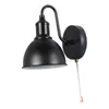 Wall Lamp Light Sconce Mount Fixtures Bedside Pull Chain Switch Industrial For Restaurant