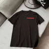 Projektanci męscy mody T Shirt słynne marki mężczyzn ubrania czarne białe koszulki bawełny okrągły szyję krótki rękaw damski