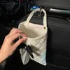 Neue Mode Bowknot Leder Auto Tissue Boxen Nette Auto Sitz Zurück Tissue Tasche Organizer Auto Dekoration Auto Innen Lagerung Tasche