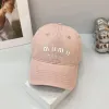 2023 Fashion men's and women's hats outdoor sunscreen casual baseball cap miu letter cap shade outing shopping