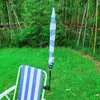 傘の折りたたみ式ビーチ傘が椅子キャンプベビーカーのためのクランプ普遍的な太陽シェードポータブルパラソル