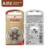 Zorghoorapparaten Batterij 60 PCS RAYOVAC PEAK PRESTATIES HEEFTE AIDS BATTERINGEN 312 312A A312 PR41.Zinkbatterij voor luchthoorapparaat