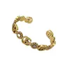 70% off designer jewelry bracelet necklace ring Ancient Daisy open female light old flower Turquoise Braceletnew jewellery