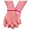 Charm Bilezikler El Yapımı 7 Knot Kırmızı İplik Kadınlar Erkek Kızlar Çift Bilek Mücevher Aksesuarları Dostluk Hediyeleri Toptan