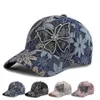 Berretti a sfera Quattro stagioni Berretti da baseball femminili Cappelli a farfalla in pizzo Poliestere 54-59 cm Diamanti decorativi regolabili Moda ragazza lavorata a maglia 230531