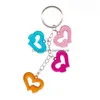 Porte-clés Mode Hollowout Coeur Porte-clés Pour Femmes Charme Acrylique Chaîne Amant De Voiture Sac Pendentif Porte-clés Bijoux Couple Cadeaux Accessor Dhuwx