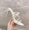 Luksusowe letnie kwiatowe kobiety sandały buty renescaovillas motyl Crystal Crystal High Heels Lady Walking Wedding, impreza, sukienka, wieczór EU35-43