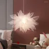 Lustres Led Lustre Pour La Maison Design Creative Blanc Net Fil Intérieur Luminaires Salon Chambre Cuisine Lampe Suspendue