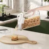 Storage Bottles Grain Box Cereals Container With Scale Handle Food Bean Sealed Jar Kitchen Large Capacity Dispenser Oatmeal Bottle