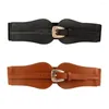 Cinture Portafogli da donna in pelle originale Cintura elastica di lusso Cintura europea e americana SCM0040