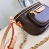 luxe designer handtassen lederen handtassen tassen portemonnees hoogwaardige dames schoudertas crossbody bruine bloem