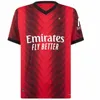 Xxxl 4xl 24 25 Omori Pulisic Ibrahimovic piłka nożna Theo R.Leao Giroud Lazetic 4th Kit Tonali A.rebic Kjer Florenzi 2023 2024 Trzecia koszulka piłkarska Tonali Theo Theo