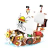 432pcs One Pieces Boats Thousand Sunny Pirate Ships Luffy Blocks Model Techinc Idea Figures Building Bricks Children Toys Gifts C1190d