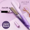 Curling Irons AkiraCosme Ceramic Middle Volumizing Hair Iron Negative ion Fluffy Corn Iron Curler Corrugated Hair Crimper Flat Iron 230531