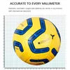 Ballen Hoge Kwaliteit PU Voetbal Maat 5 Drukken Zacht Leer Voetbal Bal Team Match League Gift Training Ballen 230531