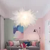 Lustres Led Lustre Pour La Maison Design Creative Blanc Net Fil Intérieur Luminaires Salon Chambre Cuisine Lampe Suspendue