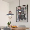 Pendellampor nordiska moderna aluminium E27 Lätt matbord sänglampan lampa bar kök vardagsrum dekor vintage industriell belysning led
