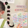 Hårtillbehör flickor band para el cabello binder accessoire elastique cheveux fille pannband söta haar elastiekjes scrunchies