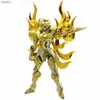 Manga In Stock MC Model Saint Seiya Myth Cloth SOG EX Leo/God Lion Aiolia with Totem Zodiac Knights Action Figure Metal Club Model L2305