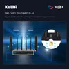 Routrar Kuwfi 5g router WiFi6 1800Mbps Gigabit 2.4/5 GHz Dual Frequency High Gain Hybird+Mesh WiFi Router med SIM Card Slot Support APN