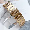 2023 montre de luxe pour hommes mécanique évider marque Design cuir de veau bracelet de montre hommes accessoires de mode cadeau de vacances