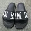 Designer Slides Mens Slippers Bag bloom flowers printing leather Web Black shoes Fashion luxury summer sandals beach slide