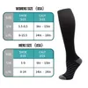 Sports Socks Unisex Copper Compression Socks Women Men Anti-Fatigue Pain Relief Knee High Stockings 15-20mmHg Graduated Compression Stockings 230601