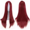 Customizable 28 Inch Straight Long Middle Part Colorful Cosplay Wigs Multiple Styles Available Unleash Your Alter Ego Stand Out in Style