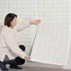 Duvar Çıkartmaları 2MX70CM 3D Tuğla Dek Dekor Self -Yapışkan Su Geçirmez Duvar Kağıdı Çocuk Odası Yatak Odası Mutfak Ev Duvar Kaplı 230531