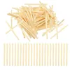 Curtain 3 Bags Of Handcraft Accessory Wood Stick Material Natural Dowel Rod Unfinished Wooden For Diy Project