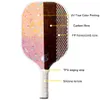 Tennisrackets Pickleball Paddles Set van 2 Outdoor Koolstofvezel Oppervlak Lichtgewicht Rackets Voor Beginners Professionele Spelers 230531