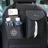 New Cute Cartoon Cat Bear Car Universal Seat Back Organizer Multi-Pocket Storage Bag Tissue Paper Holder Auto Interior Accessories