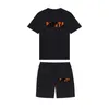 Herren Neue trendige Marke Trainingsanzüge Designer Brief Drucken Lässige Sportbekleidung T-Shirt Anzug Frauen T-Shirt Shorts Zweiteiliges Set Paare Sportbekleidung T0cv #