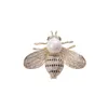 Pins Brooches WEIMANJINGDIAN New Arrival of True Gold Plated Cubic Zirconia Crystal Pave Insect Bee brooch G230529