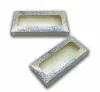 Anpassningsbart grossistpapper Falskt ögonfransförpackningslådor för franslådor marmorfodral 25mm mink ögonfransar zz