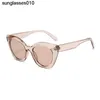 2023 New high-definition sunglasses with geometric frame for beautification and no Buy one pair of sunglasses and send two