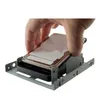 Adaptrar 2,5 tum till 3,5 tum intern monteringsram för 2x 2,5 tum SSD/HDD till 3,5 tums vik