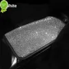 New Bling Rhinestone Car Armrest Box Cover Pad Vehicle Center Console Arm Rest Cushion Mat Diamond Crystal Car Interior Accessories